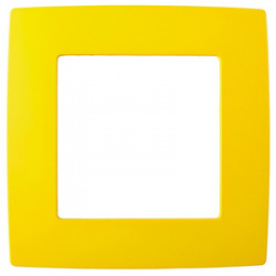 12-5001-21 ЭРА Рамка на 1 пост, Эра12, жёлтый (20/200/6000)