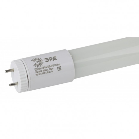LED T8-18W-865-G13-1200mm ЭРА (диод,трубка стекл,18Вт,хол,пов. G13) (25/700)