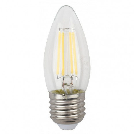 F-LED B35-7W-827-E27 ЭРА (филамент, свеча, 7Вт, тепл, E27) (10/100/2800)