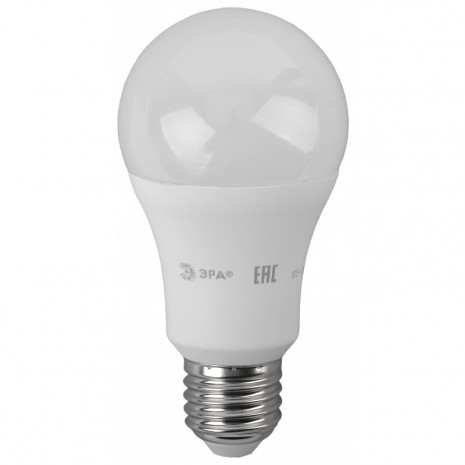 LED A60-17W-840-E27 ЭРА (диод, груша, 17Вт, нейтр, E27) (10/100/1200)