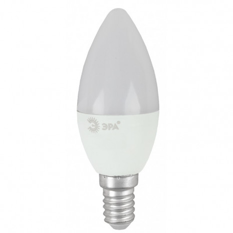 ECO LED B35-8W-840-E14 ЭРА (диод, свеча, 8Вт, нейтр, E14) (10/100/3500)