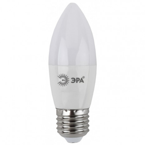 LED B35-9W-860-E27 ЭРА (диод, свеча, 9Вт, хол, E27) (10/100/3500)