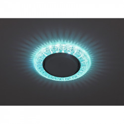 DK LD22 BL/WH Светильник ЭРА декор cо светодиодной подсветкой Gx53, голубой (50/800)