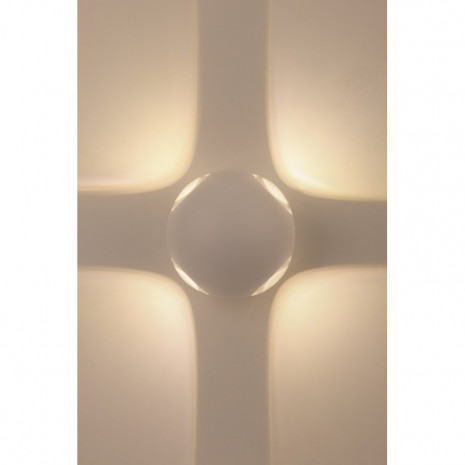 WL10 WH Подсветка ЭРА Декоративная подсветка светодиодная ЭРА 4*1Вт IP 54 белый (20/400)