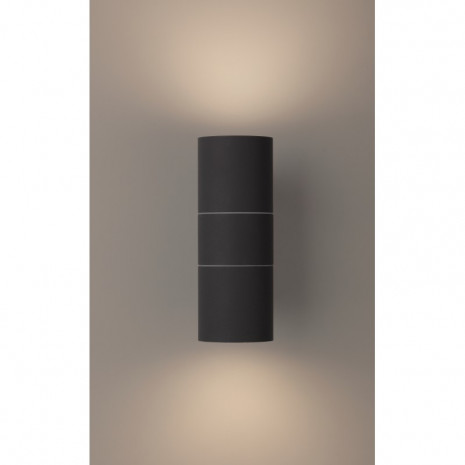 WL28 GY Подсветка ЭРА Декоративная подсветка 2*GU10 MAX35W IP54 серый (20/540)