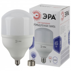 LED POWER T160-65W-6500-E27/E40 ЭРА (диод, колокол, 65Вт, хол, E27/E40) (6/96)