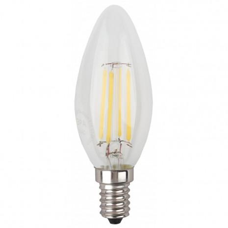 F-LED B35-9w-840-E14 ЭРА (филамент, свеча, 9Вт, нейтр, E14) (10/100/3500)