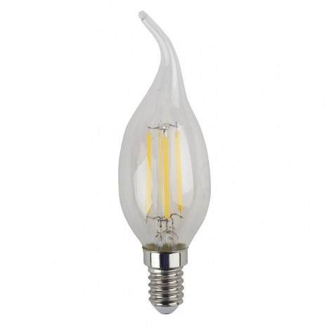 F-LED BXS-11W-827-E14 ЭРА (филамент, свеча на ветру, 11Вт, тепл, E14) (10/100/4000)