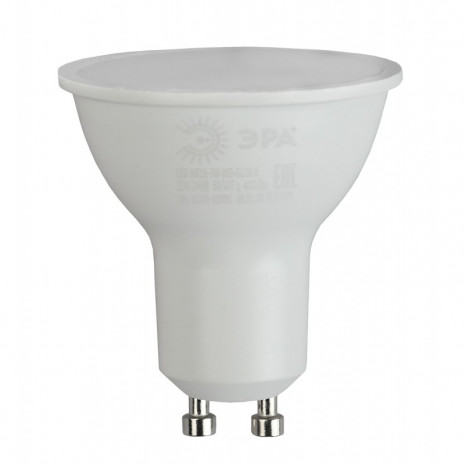 LED MR16-5W-865-GU10 R ЭРА (диод, софит, 5Вт, хол, GU10) (10/100/2800)
