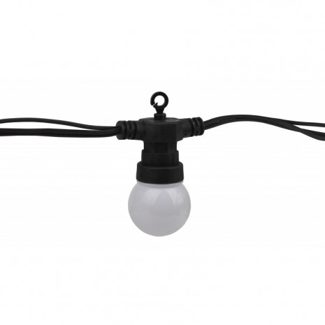 ERABL-WS10 ЭРА Гирлянда ЭРА Белт Лайт набор 10 м, 30 LED ламп (шаг 30 см), теплый свет, 220 В, каучу