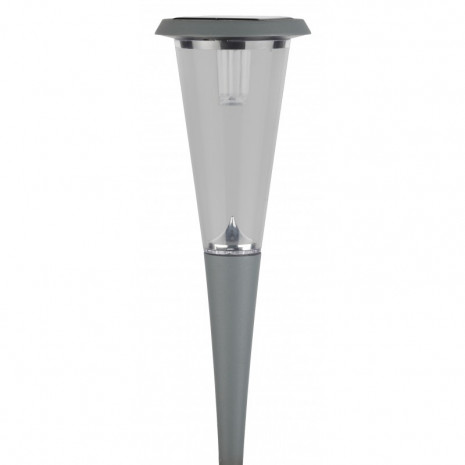 SL-AL50 ЭРА Садовый светильник на солнечной батарее, алюминий, серый, 50 см (12/96)