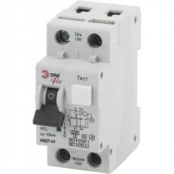 ЭРА Pro Автоматический выключатель дифференциального тока NO-902-07 АВДТ 63 C32 100мА 1P+N тип A (90