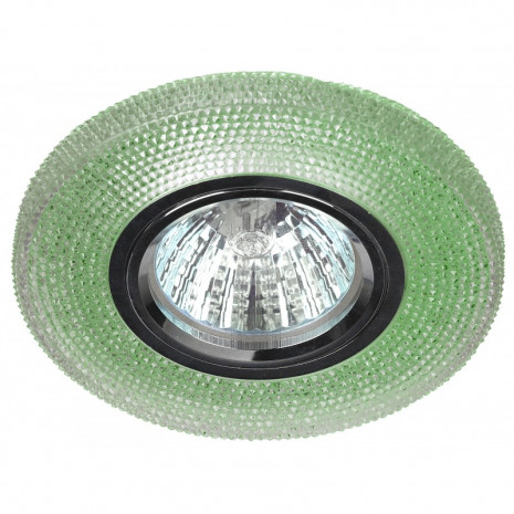 DK LD1 GR Светильник ЭРА декор cо светодиодной подсветкой, зеленый (50/1750)
