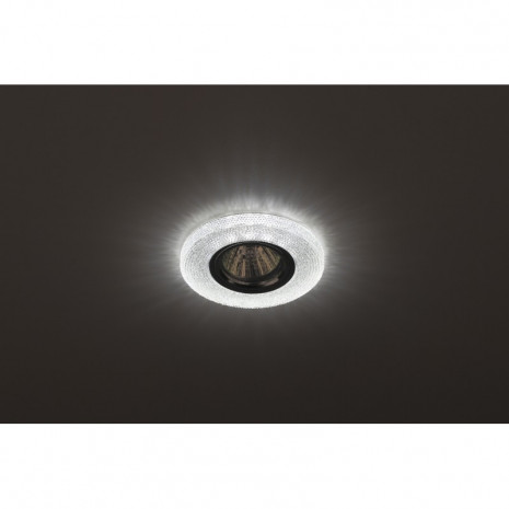 DK LD1 WH Светильник ЭРА декор cо светодиодной подсветкой, прозрачный (50/1750)