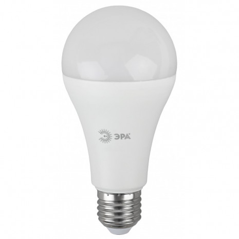 LED A65-25W-827-E27 ЭРА (диод, груша, 25Вт, тепл, E27) (10/100/1200)