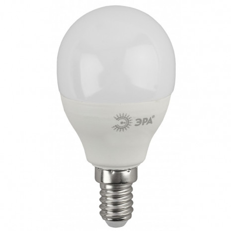 ECO LED P45-10W-827-E14 ЭРА (диод, шар, 10Вт, тепл, E14) (10/100/2800)
