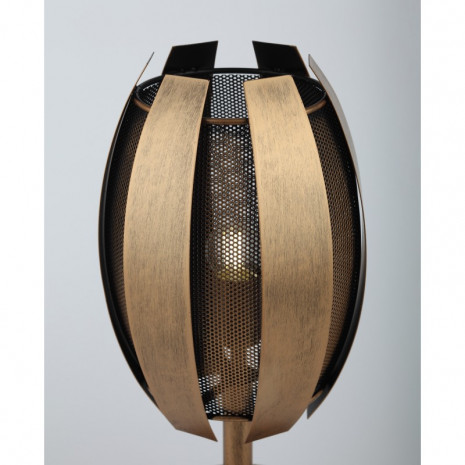 4035-501 Rivoli Настольная лампа Diverto P1 античная бронза E27*1  40W (6/24)