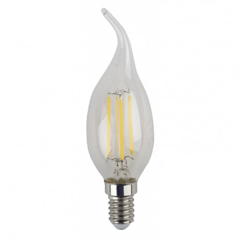 F-LED BXS-5W-840-E14 ЭРА (филамент, свеча на ветру, 5Вт, нейтр, E14) (25/50/3000)