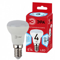 ECO LED R39-4W-840-E14 ЭРА (диод, рефлектор, 4Вт, нейтр, E14) (10/100/7800)