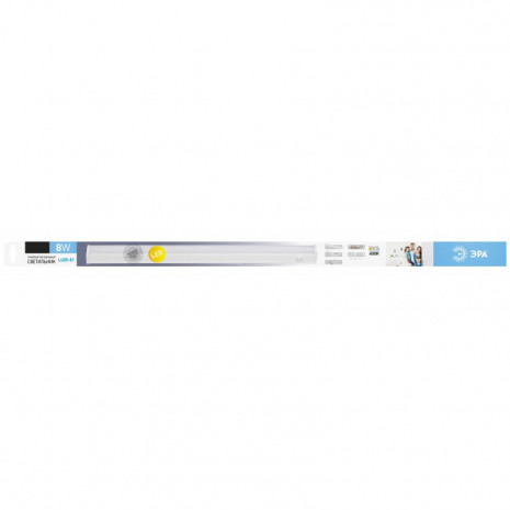 LLED-01-04W-4000-W ЭРА Линейный светодиодный светильник с выключателем  4Вт 4000К L311мм (25/1600)