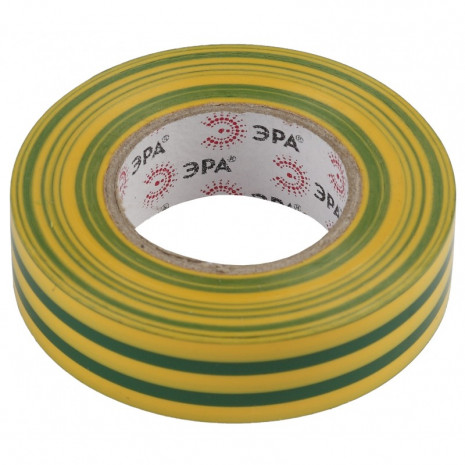 ЭРА ПВХ-изолента 15мм*20м желто-зеленая (10/200/8000)
